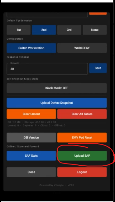 Returning to the POS with Back To POS