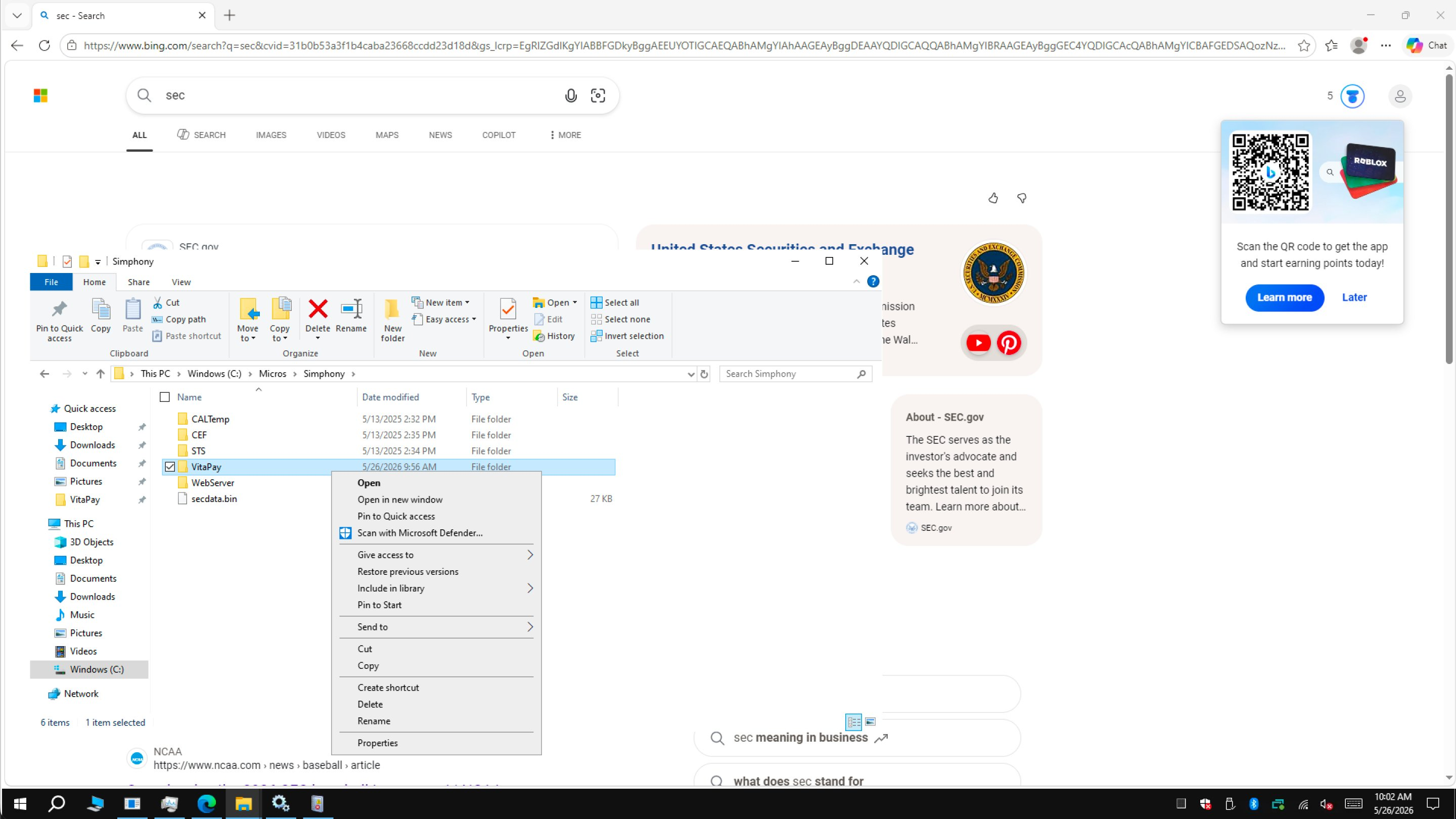 Deleting the legacy VitaPay folder